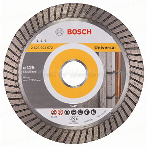 Алмазный диск Best for Universal Turbo 125-22,23, 2608602672